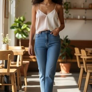 Wemon's Fore Two-Tone Cami Top Size M